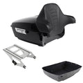 King Trunk Backrest Mount Rack Fit For Harley Touring Street Glide 2014-Up