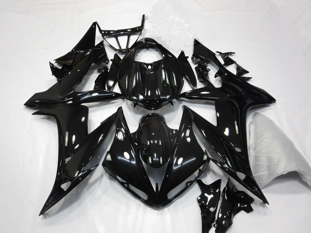 Glossy Black Fairing Kit for Yamaha Yzf R1 2004-2006 05 ABS Injection Bodywork
