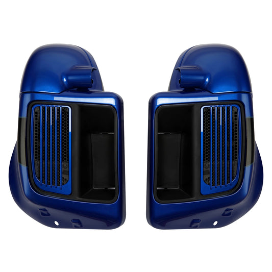 Vented Fairing Lowers Fit For Harley Road Glide 14-24 Candy Cobalt /Indigo Ink