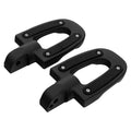 Matte Black Passenger Foot Pegs Footrest Fit For Harley Softail Fat Boy 18-25