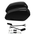 Vivid Black Hard Saddle Bags Fit For Harley Softail Standard Street Bob 18-24 19