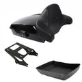Chopped Trunk Backrest Mount Rack Fit For Harley Touring Road Glide Fltrx 14-26