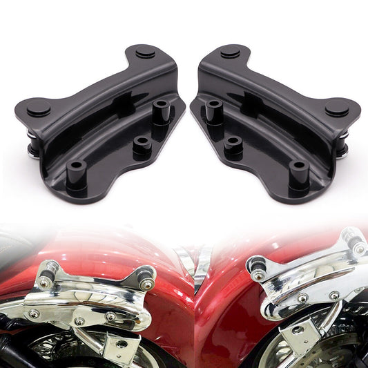 Black 4 Point Docking Hardware Kits For Harley Touring Flht Flhx Flhr Fltr 09-13