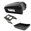 Chopped Trunk & Mounting Rack Fit For Harley Road Street Glide Touring 2014-2026