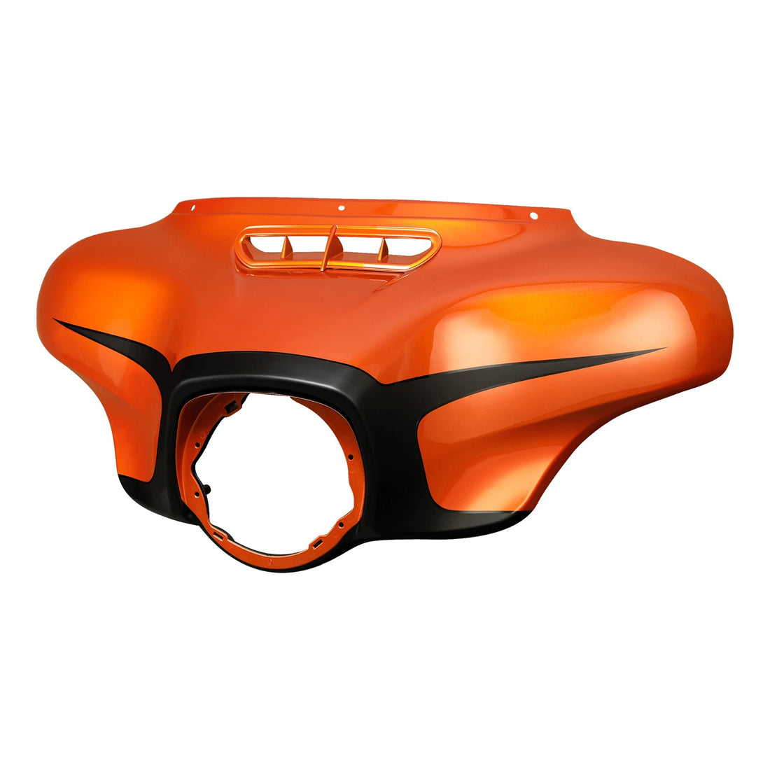 Outer Fairing Fit For Harley Street Glide 2014-2023 Scorched Orange/Black Denim
