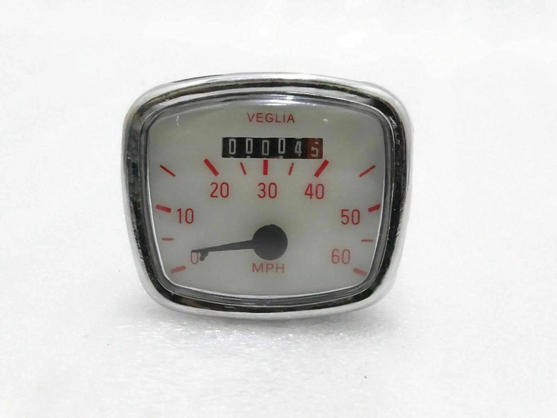 Fit For Vespa Veglia Vna Vnb 0-60 Mph Speedometer