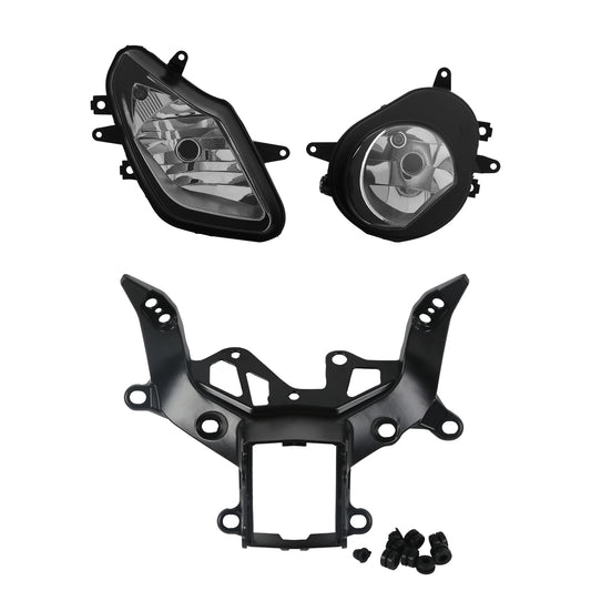 Headlight Assembly & Upper Fairing Stay Bracket Fit For BMW S1000RR 2009-2014 23