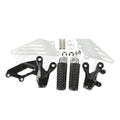 Front Rider Footpegs Footrest Set Fit For Kawasaki Ninja ZX14R ZZR1400 2006-2023