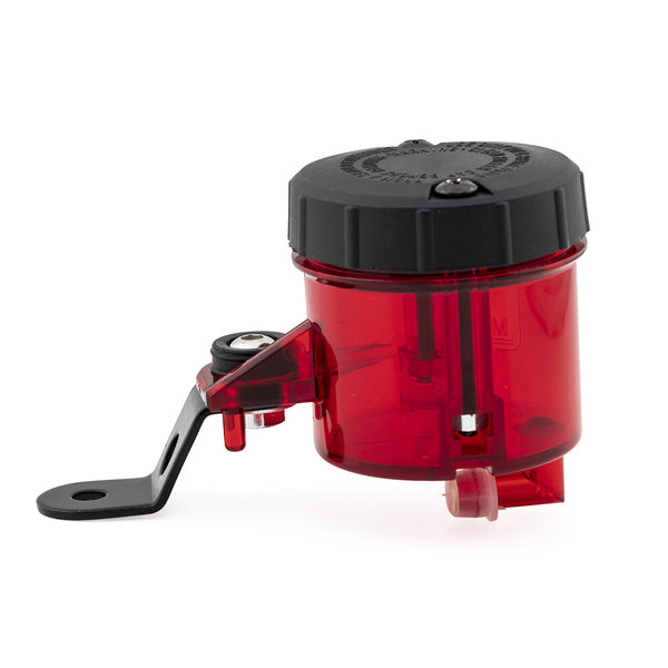 Red Front Brake Clutch Master Cylinder Fluid Reservoir Oil Tank Pump W/ Bracket