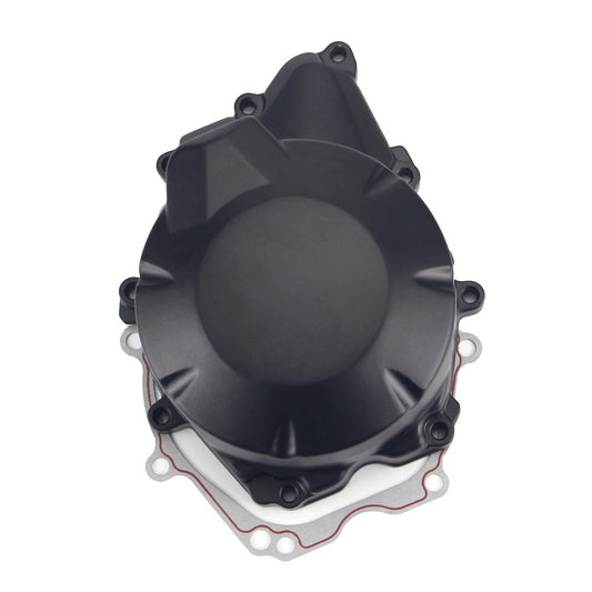 Aluminum Engine Crankcase Stator Starter Cover For Yamaha FZ6 2004-2010 Black