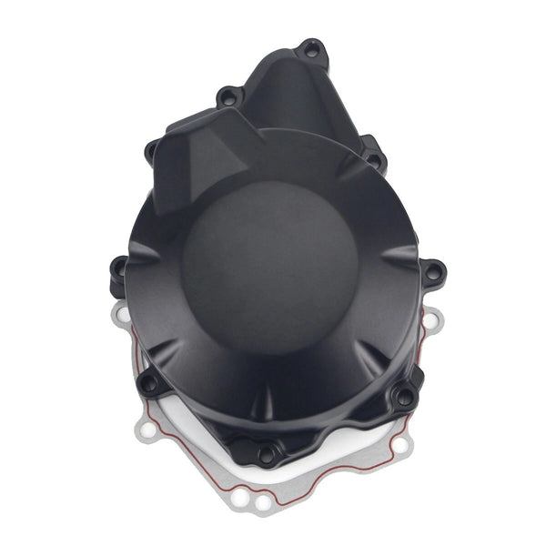 Aluminum Engine Crankcase Stator Starter Cover For Yamaha FZ6 2004-2010 Black