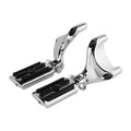Passenger Footrests Mount Bracket Footpegs Fit For Harley Sportster XL 2004-2013