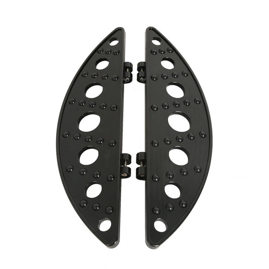Front Driver Half Moon Footboard Fit For Harley Touring Road King Glide 1986-25