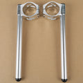 52mm Handlebar Clip-On Fit For Kawasaki Ninja ZX7/7R 700CC 1991-2004 ZX9R 94-97