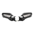 Matte Black Rearview Mirror LED Turn Signals Fit For Honda Goldwing 1800 2018-25