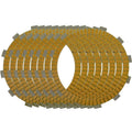 8 Pcs Clutch Friction Plate Kit For Kawasaki KZ750 KX250 EJ650 ZX750 VN800 VN900