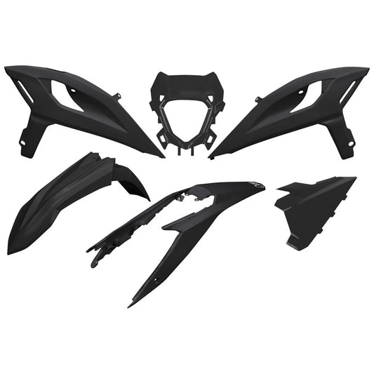 UFO Complete Plastic Kit Black For Beta 125 RR Race Edition 2025