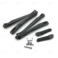 Yamaha YZF-R1 Black Rear Passenger Foot Pegs Bracket Fit For 2004-2008
