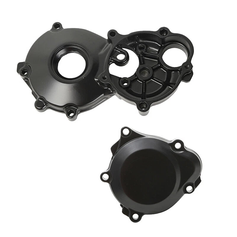 Black Right Starter Engine Cover Crankcase Fit For Suzuki GSXR600 1996-2005 1997
