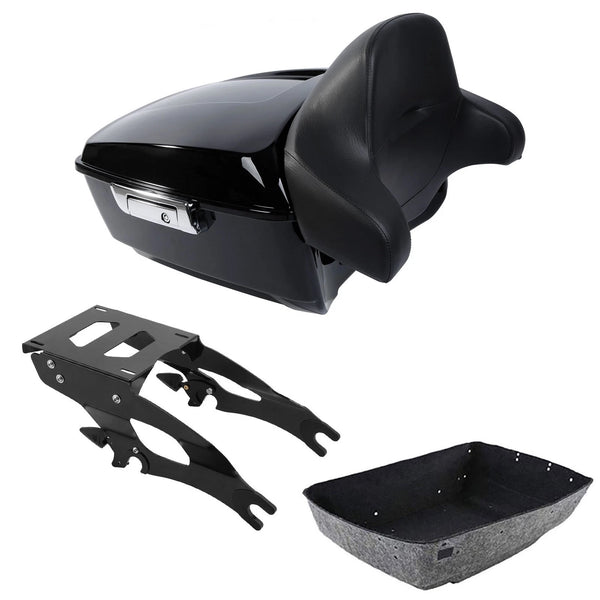 King Tour Trunk Luggage Mount Rack Fit For Indian Chieftain 2014-2024 Challenger