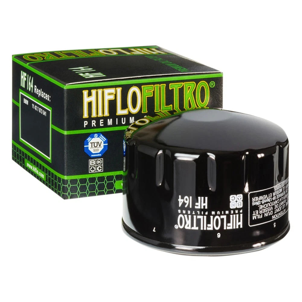 Hiflo HF164 Premium Oil Filter Black