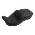 Black Driver & Passenger Seat Fit For Harley Touring Tri Street Glide 2009-2023