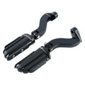 Black Rear Passenger Footpeg Peg Fit For Harley Road King Street Glide 1993-2022