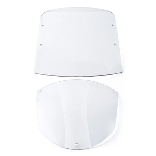 Clear Windshield Quarter Fairing Fit For Harley Sportster 1988-2016 Dyna 1995-05