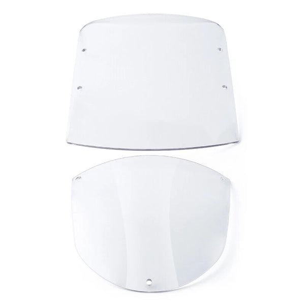 Clear Windshield Quarter Fairing Fit For Harley Sportster 1988-2016 Dyna 1995-05