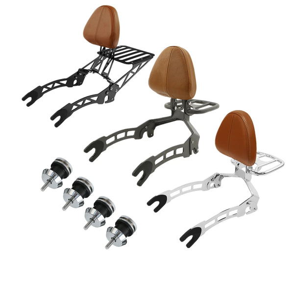 Sissy Bar Backrest Luggage Rack Mounting Spools Fit For Indian Scout 2015-2024