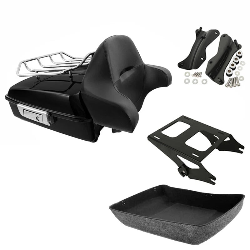 Chopped Trunk Mount Docking Kit Fit For Harley Touring Cvo Street Glide 2014-26