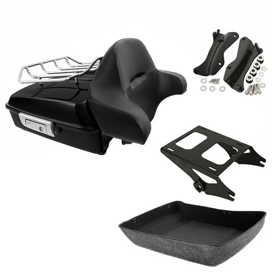 Chopped Trunk Mount Docking Kit Fit For Harley Touring Cvo Street Glide 2014-26