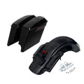 Black Saddlebag 6x9" Speaker Lid Rear Fender Fit For Harley Street Glide 2014-23