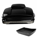 Chopped Trunk Luggage Backrest LED Light Fit For Harley Electra Glide 2014-2026