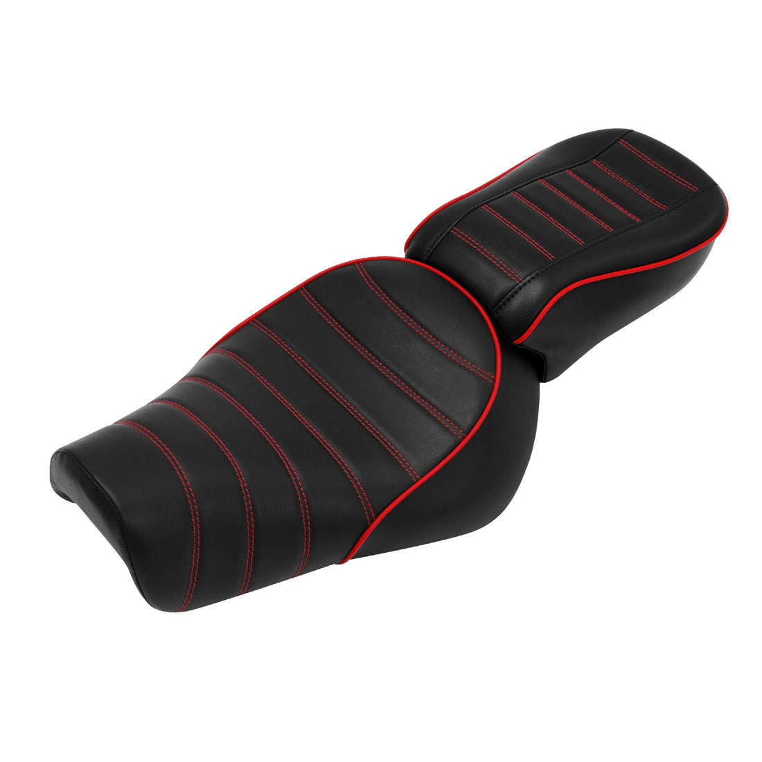 Red Driver & Passenger Seat Fit For Harley Sportster Iron 883 XL883N 2016-2022