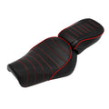Red Driver & Passenger Seat Fit For Harley Sportster Iron 883 XL883N 2016-2022