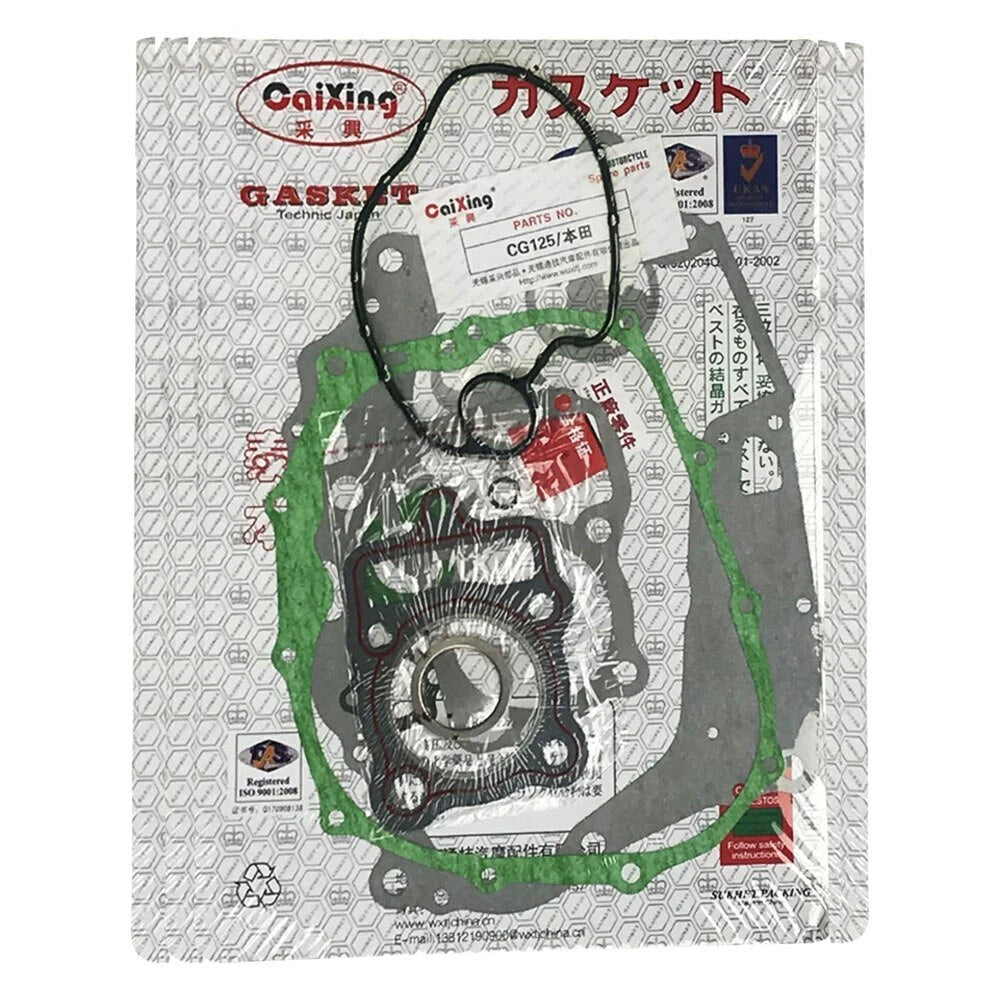 Engine Crankcase clutch Cylinder head Cover gasket kit for Honda CG125 CG 125