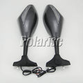 Rear View Mirrors With LED Turn Signal For Suzuki GSXR600 GSXR750 GSXR1000