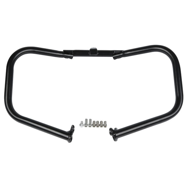 Black Engine Guard Highway Crash Bar Fit For Harley Touring FLH/T 2009-2023