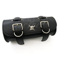 Motorcycle Round Barrel Saddle Luggage Side Back Tail Pouch Tool Bag Storage Bag