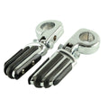 1 1/4" Highway Bar Footpegs Mount Fit For Harley Touring Softail Engine Guards