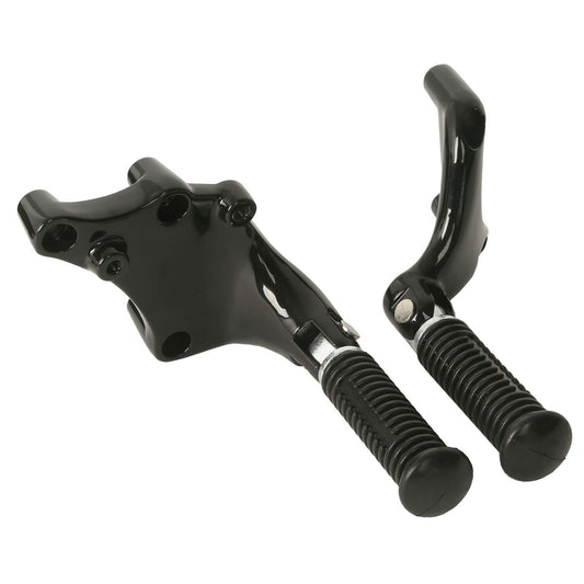 Passenger Footpegs Peg Mount Fit For Harley Sportster Iron 883 Forty Eight 14-22