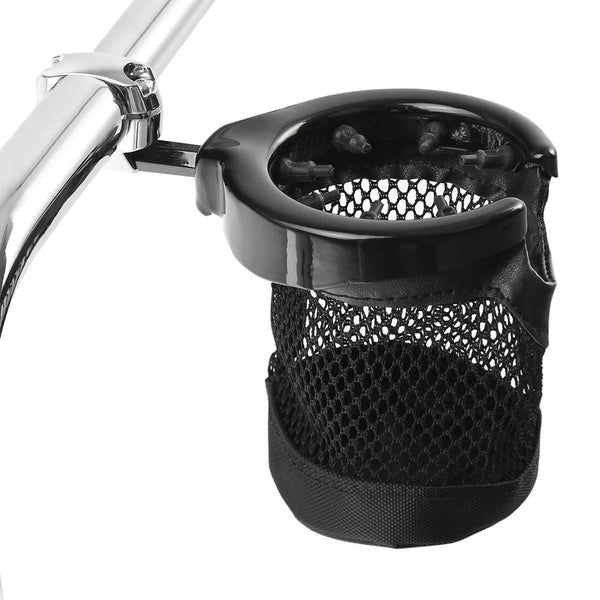 25mm 1" Handlebar Cup Holder Drink Basket Fit For Harley Touring Road King Glide