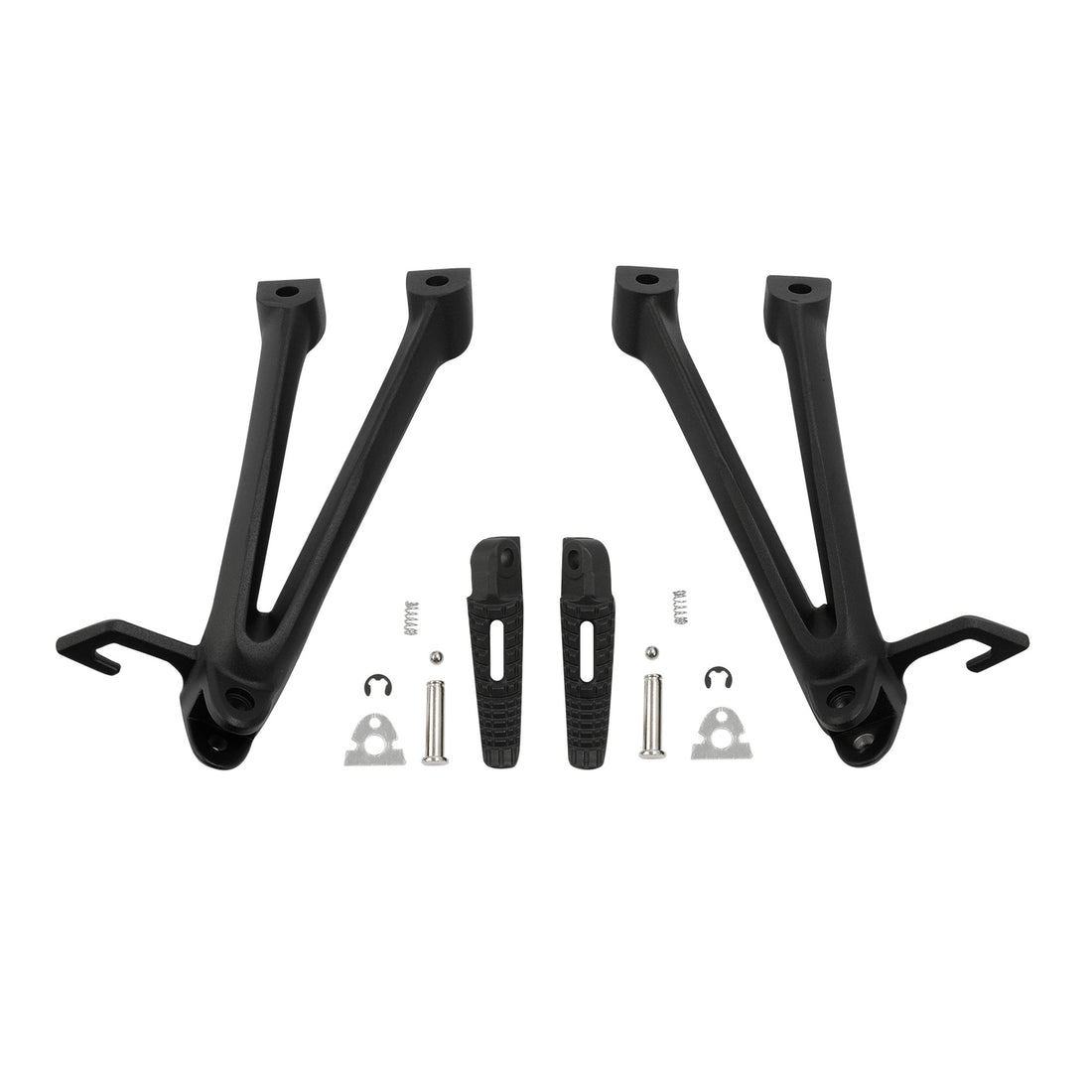 Passenger Footrests Footpegs Bracket Mount Fit For Suzuki GSXR600 GSXR750 06-07