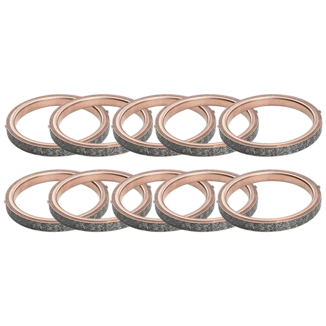10PC Exhaust Pipe Gasket Suzuki TL1000R 1998-2003 TL1000S 1997-2001 14181-31D00