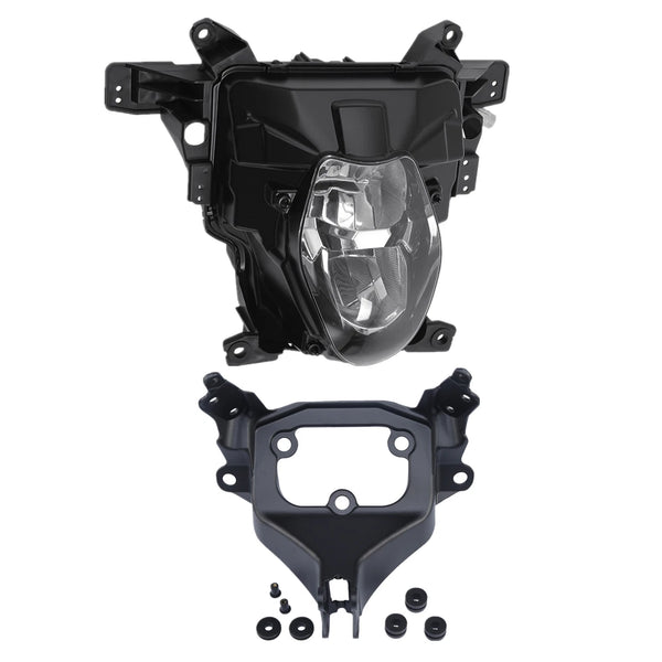 LED Front Headlight Assembly &Fairing Stay Bracket Fit For Suzuki GSXR1000 17-25