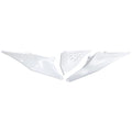 UFO Side Panels Vented 2020 White For KTM 150 XC-W (Fuel Injected) 2020-2023