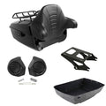 King Trunk Rack Pad Speakers Mount Fit For Harley Street Road Glide 2014-2026 25