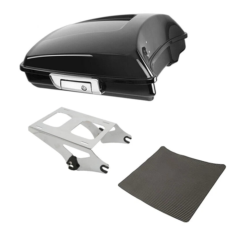 5.5" Razor Trunk Chrome Mount Rack Fit For Harley Touring Street Glide 2014-2026