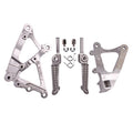 Front Driver Footrests Footpegs Bracket Fit For Yamaha Yzf R1 YZF-R1 2009-2014